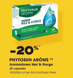 Aprium Pharmacie Phytosun arôms aromadoses nez & gorge offre