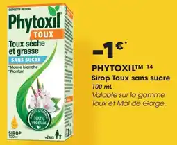 Aprium Pharmacie Phytoxil sirop toux sans sucre offre
