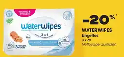 Aprium Pharmacie Waterwipes lingettes offre