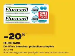 Aprium Pharmacie Fluoc dentifrice blancheur protection complète aril offre