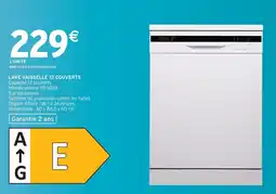 Intermarché Express Lave vaisselle 12 couverts offre