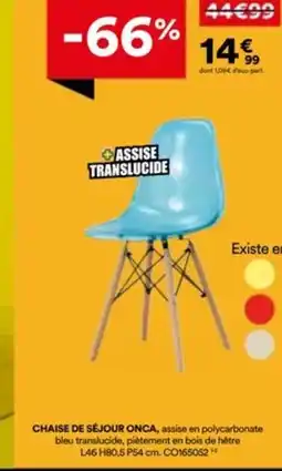 BUT Chaise de séjour onca offre