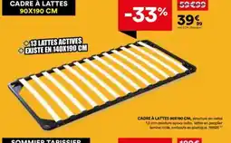 BUT Cadre à lattes offre