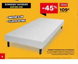 BUT Sommier tapissier parnasse offre