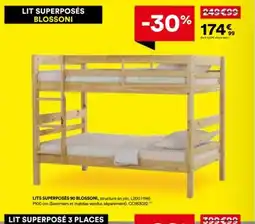 BUT Lits superposés blossoni offre
