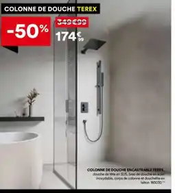 BUT Colonne de douche encastrable terex offre