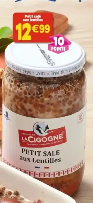 Maximo Petit salé aux lentilles offre