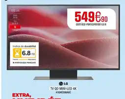 Extra LG Tv qd mini-led 4k offre