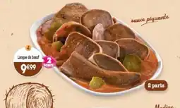 Maximo Langue de bœuf sauce piquante offre