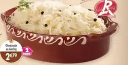 Maximo Choucroute au riesling, cuite offre