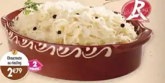 Maximo Choucroute au riesling, cuite offre
