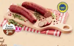 Maximo 2 saucisses de montbéliard igp offre