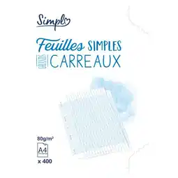 Carrefour Simpl feuilles simples offre