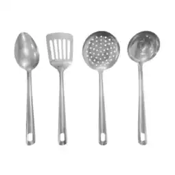 Carrefour Simpl set de 4 ustensiles en inox offre