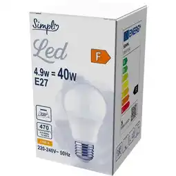 Carrefour Simpl ampoule led offre