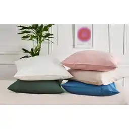 Carrefour Tex basic linge de lit uni coton 52 fils offre