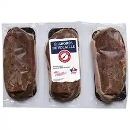 Carrefour Sans marque 3 filets de canard marinés aux 3 poivres votre volailler offre