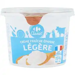 Carrefour Carrefour classic' crème fraîche épaisse offre