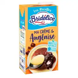 Carrefour Bridélice crème anglaise offre