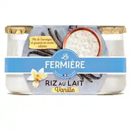 Carrefour La fermière riz au lait offre