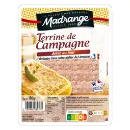 Carrefour Madrange terrine de campagne offre