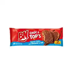 Carrefour Bn biscuits choc & top's offre