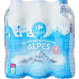 Carrefour Carrefour classic' eau minérale naturelle des alpes offre