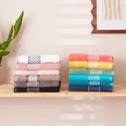 Carrefour Tex home linge de toilette fantaisie ruben offre