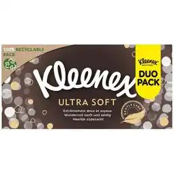 Carrefour Kleenex mouchoirs duo pack offre