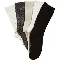Carrefour Tex mi-chaussettes fantaisie offre