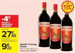 Carrefour Drive Picon - aperitif à l'orange offre