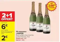 Carrefour Drive Brut - vin mousseux offre