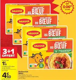 Carrefour Drive Maggi - bouillons kub offre
