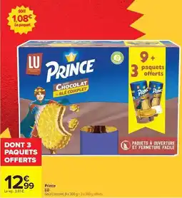 Carrefour Drive Lu - prince offre