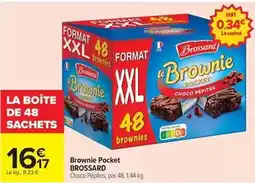 Carrefour Drive Brossard - brownie pocket offre