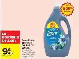 Carrefour Drive Lenor - adoucissant concentré offre