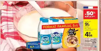Lactel - lait uhf 4 fromage