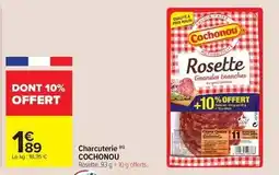 Carrefour Market Cochonou - charcuterie offre