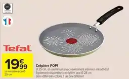 Carrefour Market Tefal - crêpière pop! offre