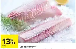 Carrefour Market Dos de lieu noir offre