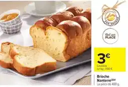 Carrefour Market Brioche nanterre offre