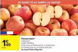 Carrefour Market Pomme gala offre