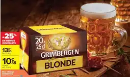 Carrefour Market Grimbergen - bière blonde offre