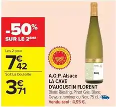 Carrefour Market Gewurztraminer - a.o.p. alsace offre