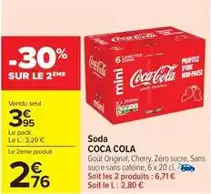 Carrefour Market Coca cola - soda offre