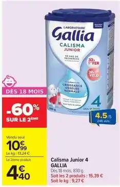 Carrefour Market Gallia - calisma junior 4 offre