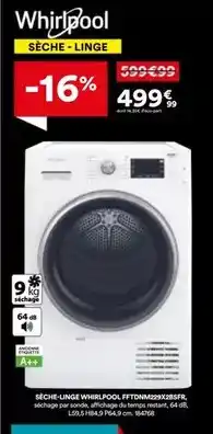 BUT Whirlpool - seche-linge offre