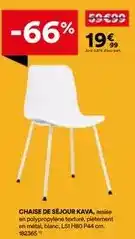 BUT Chaise de séjour kava offre