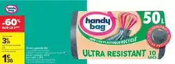 Carrefour Market Handy bag - 10 sacs poubelles offre