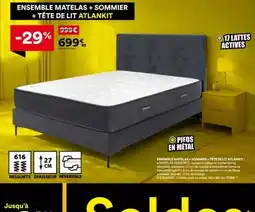 BUT Ww - ensemble matelas + sommier + tête de lit offre